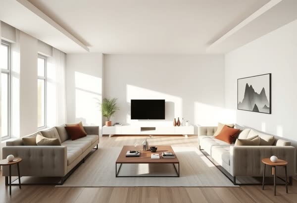 SpeedyCleaning Beograd - čist i uredan dnevni boravak nakon profesionalnog čišćenja